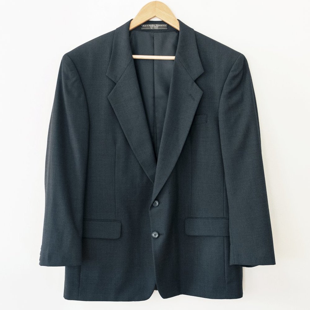 Dario Di Napoli Blue Wool Blazer